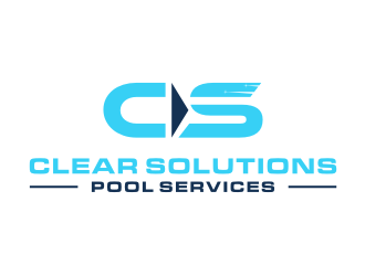 Clear Solutions Pool Services logo design by KQ5