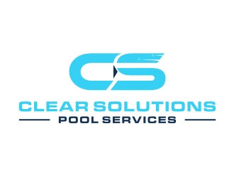 Clear Solutions Pool Services logo design by KQ5