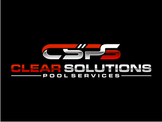 Clear Solutions Pool Services logo design by puthreeone