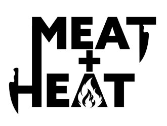 Meat [plus sign] Heat  logo design by creativemind01