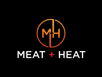 Meat [plus sign] Heat  logo design by scolessi