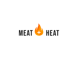 Meat [plus sign] Heat  logo design by y7ce