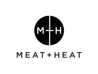 Meat [plus sign] Heat  logo design by KQ5