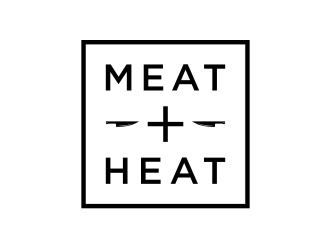 Meat [plus sign] Heat  logo design by KQ5