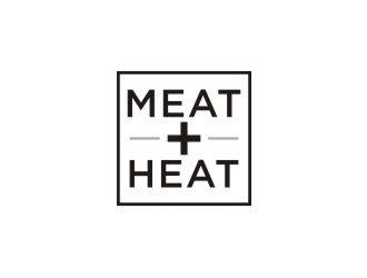 Meat [plus sign] Heat  logo design by sabyan