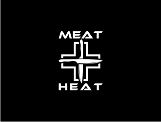 Meat [plus sign] Heat  logo design by sodimejo