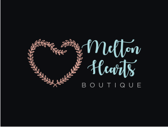Melton Hearts Boutique logo design by restuti