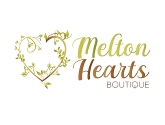 Melton Hearts Boutique logo design by axel182