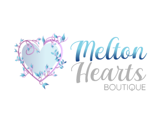 Melton Hearts Boutique logo design by axel182