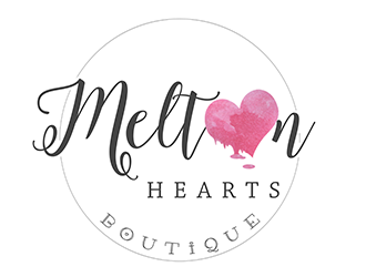 Melton Hearts Boutique logo design by 3Dlogos