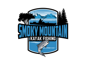 Smoky Mountain Kayak Fishing logo design by Kruger