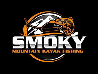 Smoky Mountain Kayak Fishing logo design by AamirKhan