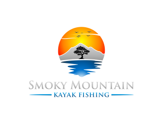 Smoky Mountain Kayak Fishing logo design by N3V4