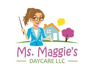 Ms. Maggie’s Daycare LLC logo design by haze