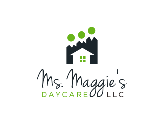 Ms. Maggie’s Daycare LLC logo design by N3V4
