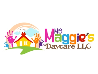 Ms. Maggie’s Daycare LLC logo design by DreamLogoDesign