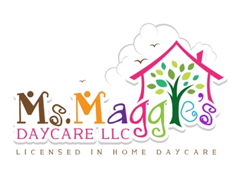 Ms. Maggie’s Daycare LLC logo design by DreamLogoDesign