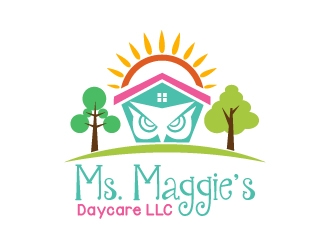 Ms. Maggie’s Daycare LLC logo design by uttam