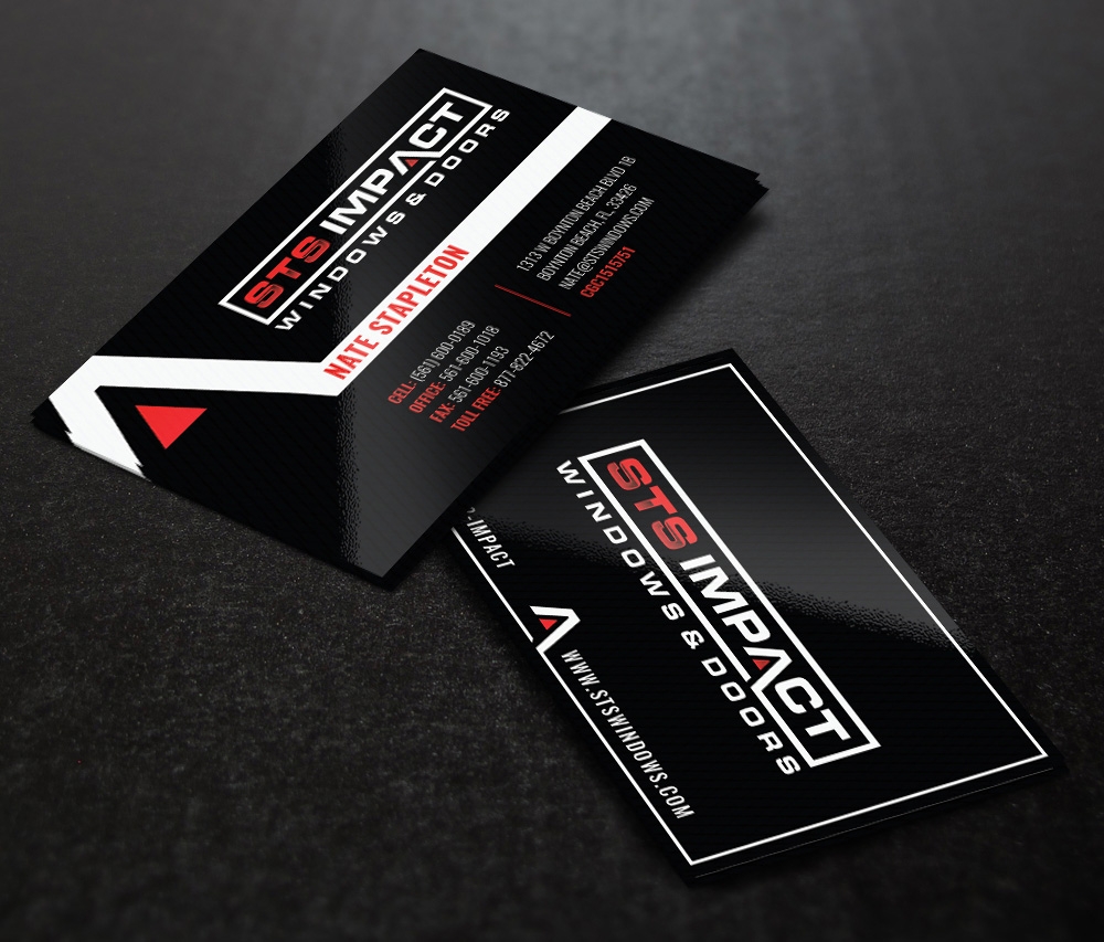 STS Windows & Doors logo design by DreamLogoDesign