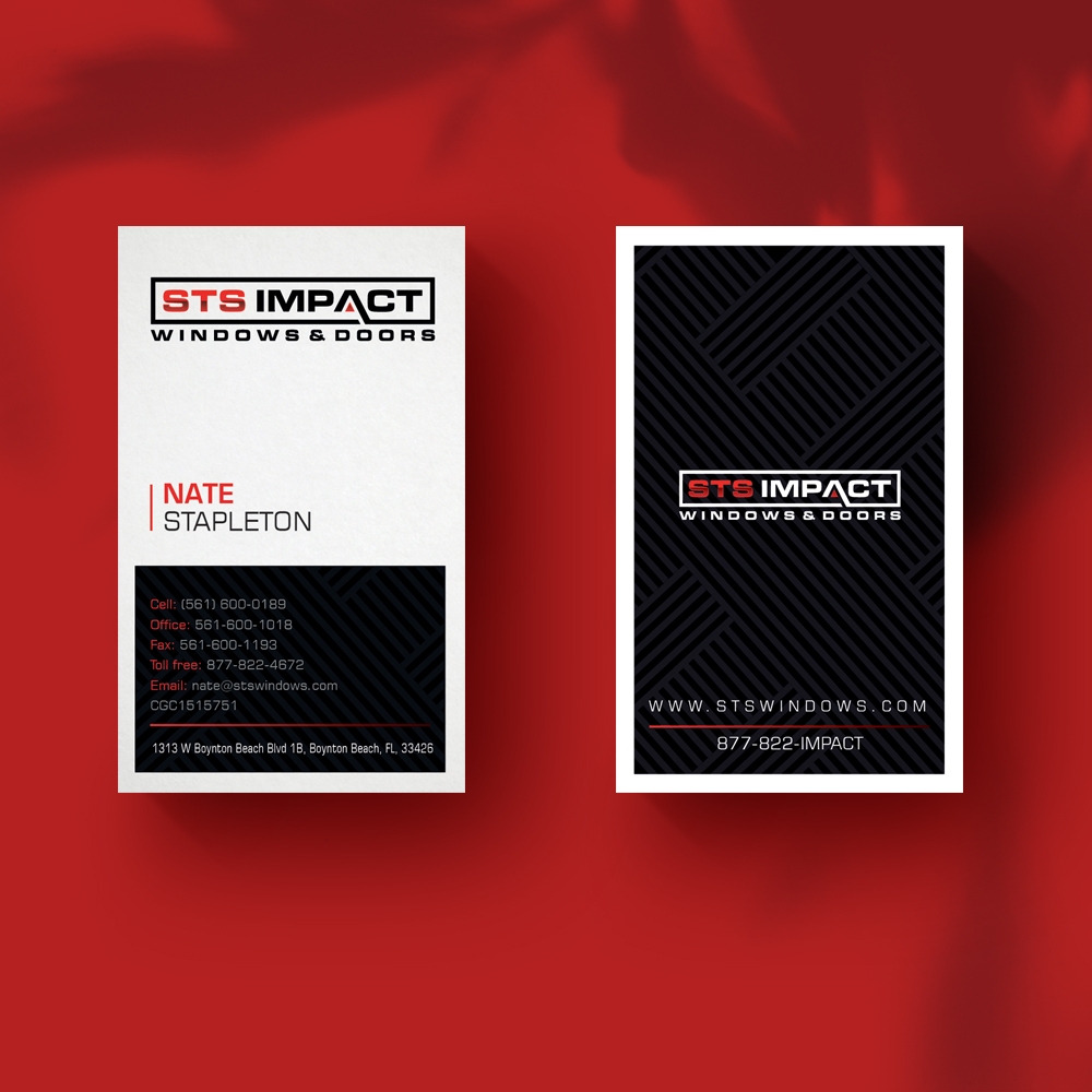 STS Windows & Doors logo design by DreamLogoDesign