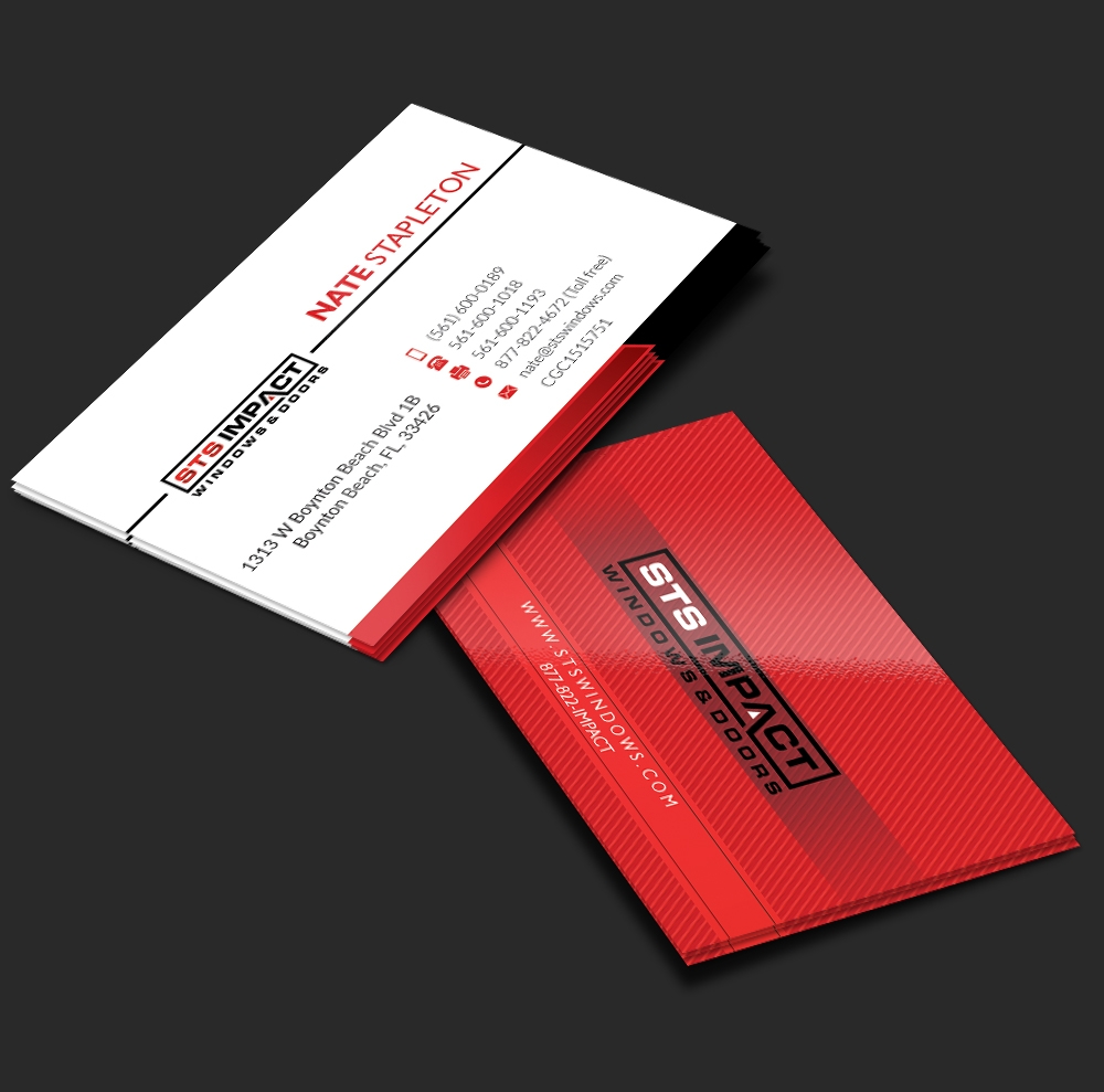 STS Windows & Doors logo design by DreamLogoDesign