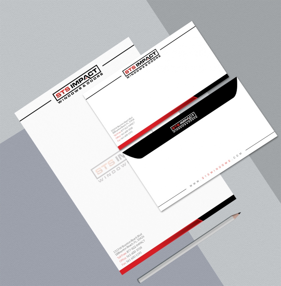 STS Windows & Doors logo design by DreamLogoDesign