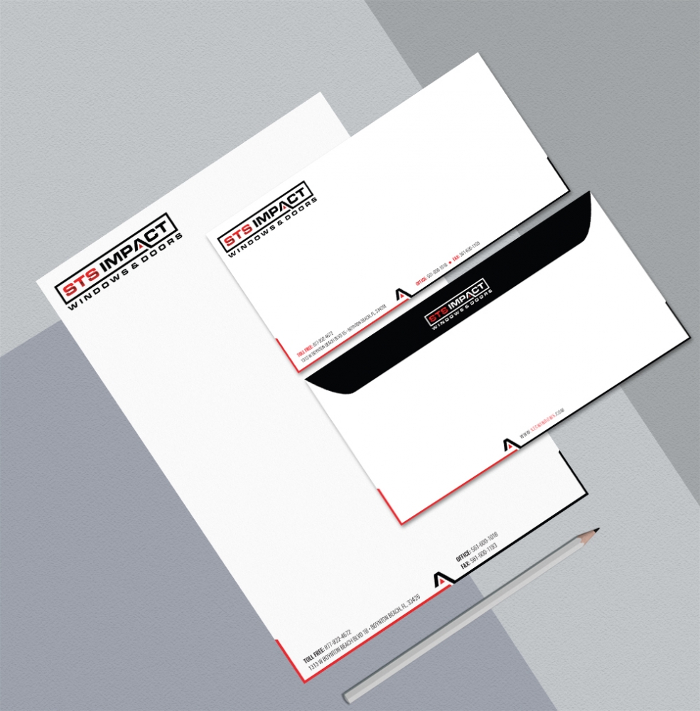 STS Windows & Doors logo design by DreamLogoDesign