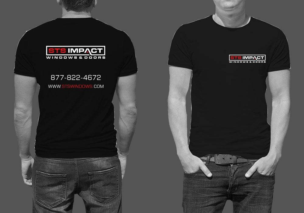 STS Windows & Doors logo design by DreamLogoDesign