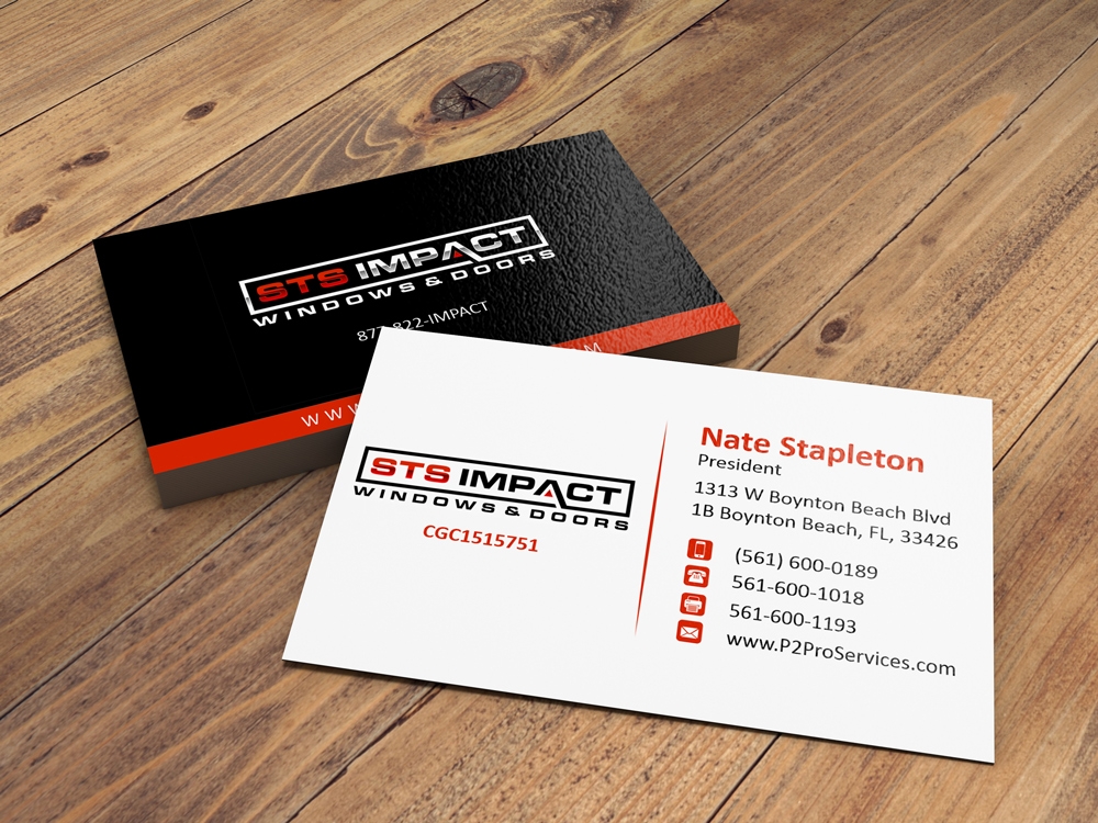 STS Windows & Doors logo design by ManishKoli