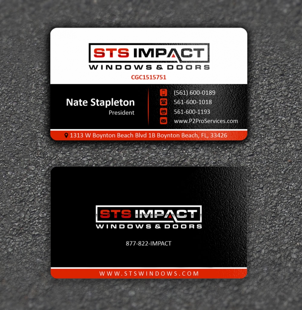 STS Windows & Doors logo design by ManishKoli