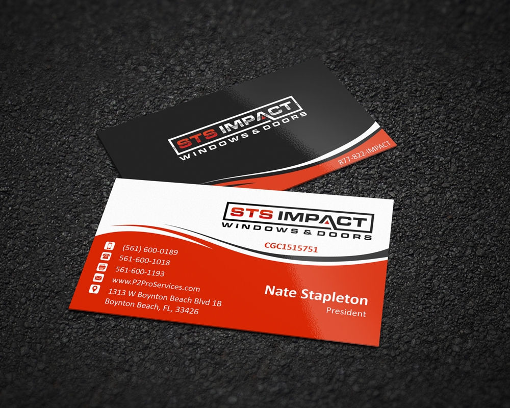 STS Windows & Doors logo design by ManishKoli