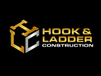 Hook & Ladder Construction logo design by THOR_