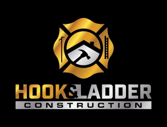 Hook & Ladder Construction logo design by jaize