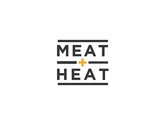 Meat [plus sign] Heat  logo design by ndaru