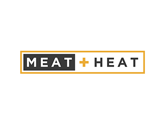 Meat [plus sign] Heat  logo design by ndaru