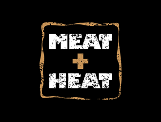 Meat [plus sign] Heat  logo design by kunejo