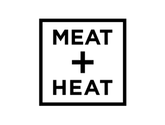 Meat [plus sign] Heat  logo design by sheilavalencia