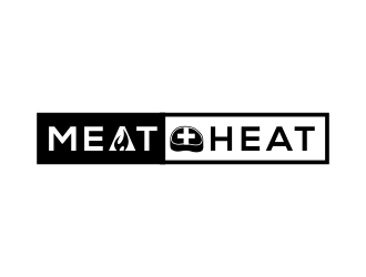 Meat [plus sign] Heat  logo design by kopipanas