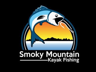 Smoky Mountain Kayak Fishing logo design by AamirKhan