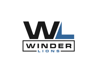 Winder Lions logo design by bricton
