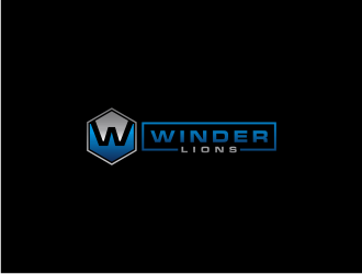 Winder Lions logo design by bricton