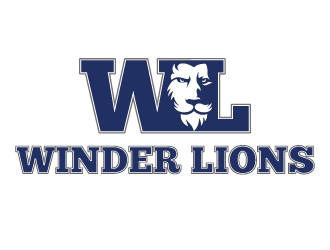 Winder Lions logo design by kasperdz
