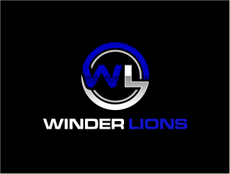 Winder Lions logo design by evdesign