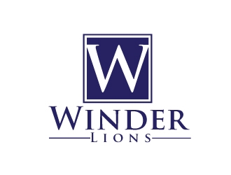Winder Lions logo design by AamirKhan