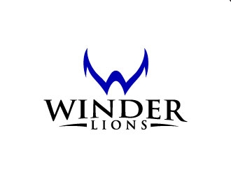 Winder Lions logo design by maze