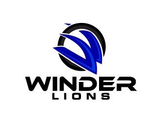 Winder Lions logo design by maze