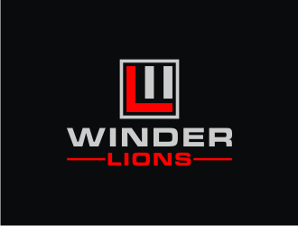 Winder Lions logo design by logitec