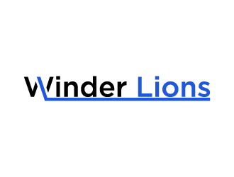 Winder Lions logo design by jafar