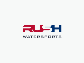 Rush Watersports logo design by Susanti