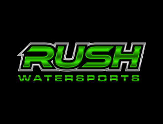 Rush Watersports logo design by scolessi